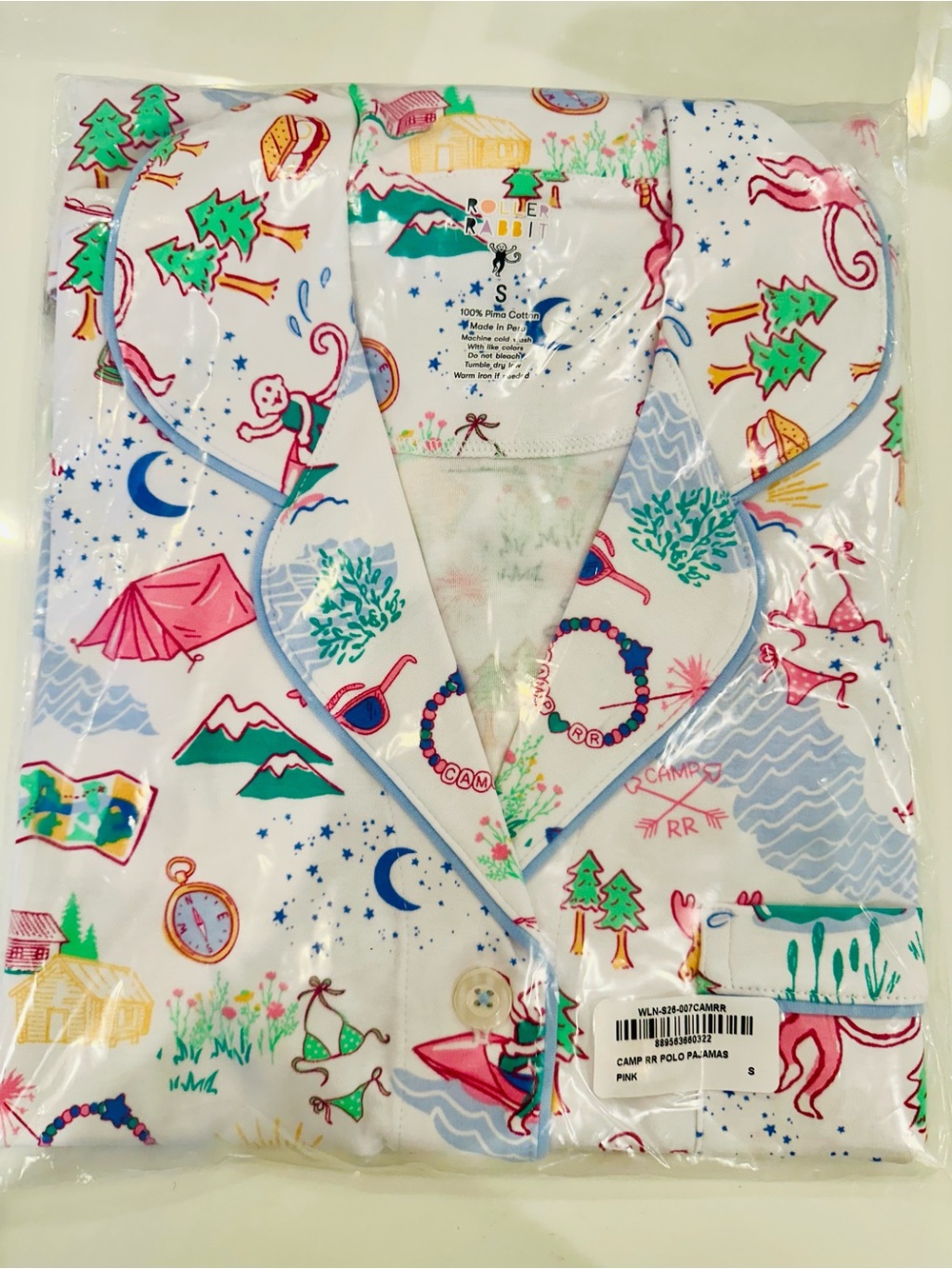 Roller Rabbit Camp Polo Pajama Set